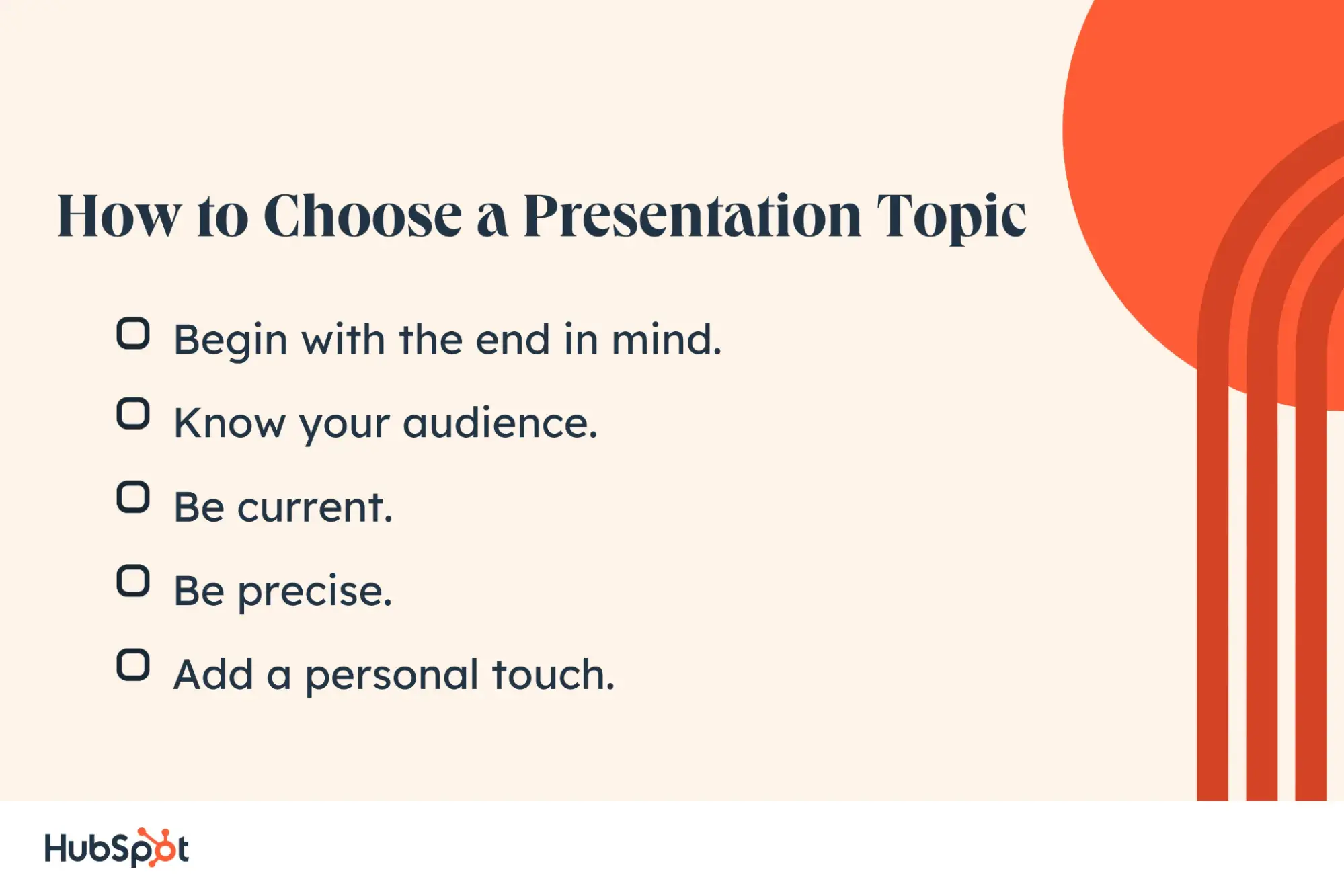 How to Choose a Great Presentation Topic