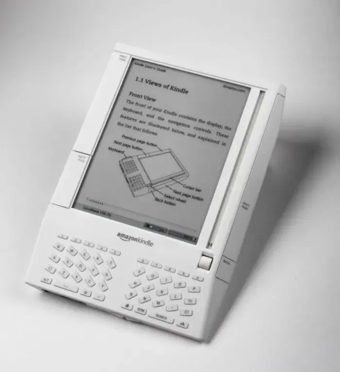 new product development process, first Amazon Kindle 2007