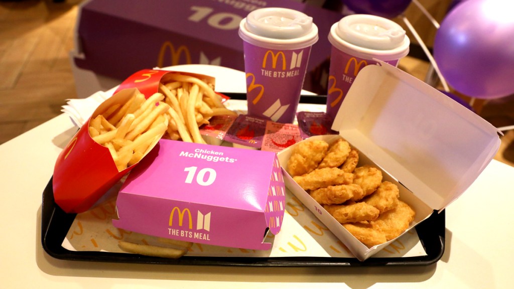 McDonald's BTS Meal saw a 25.5% sales increase in Q2 2020.