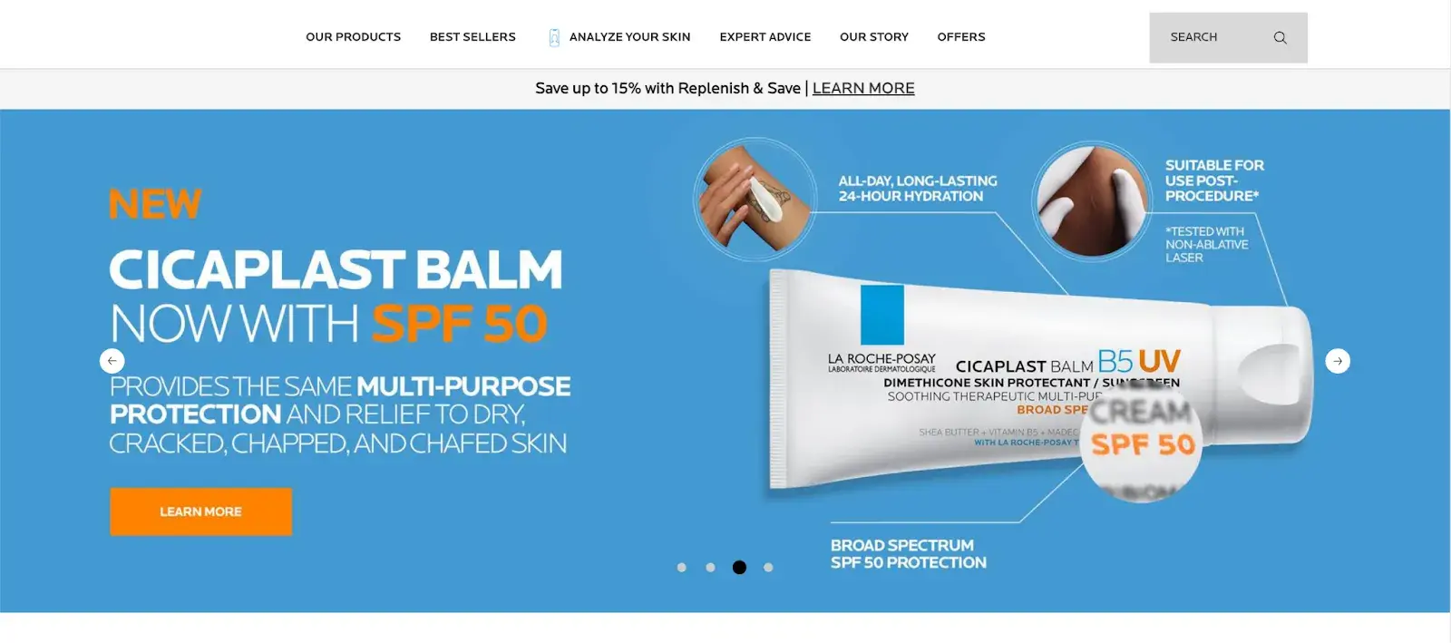 La Roche-Posay homepage