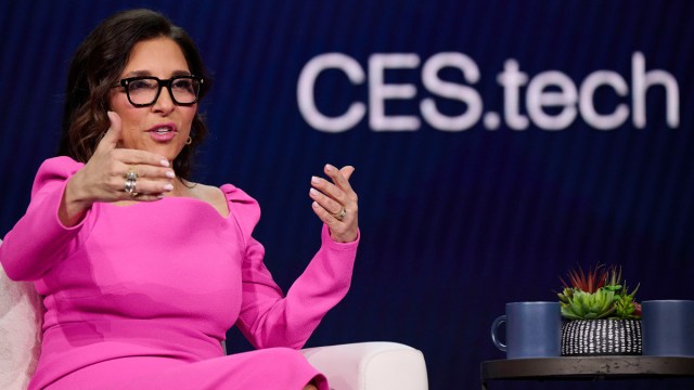 At CES, Linda Yaccarino, CEO of X, discussed returning advertisers, traditional media, and the shift from Meta to Community Notes.