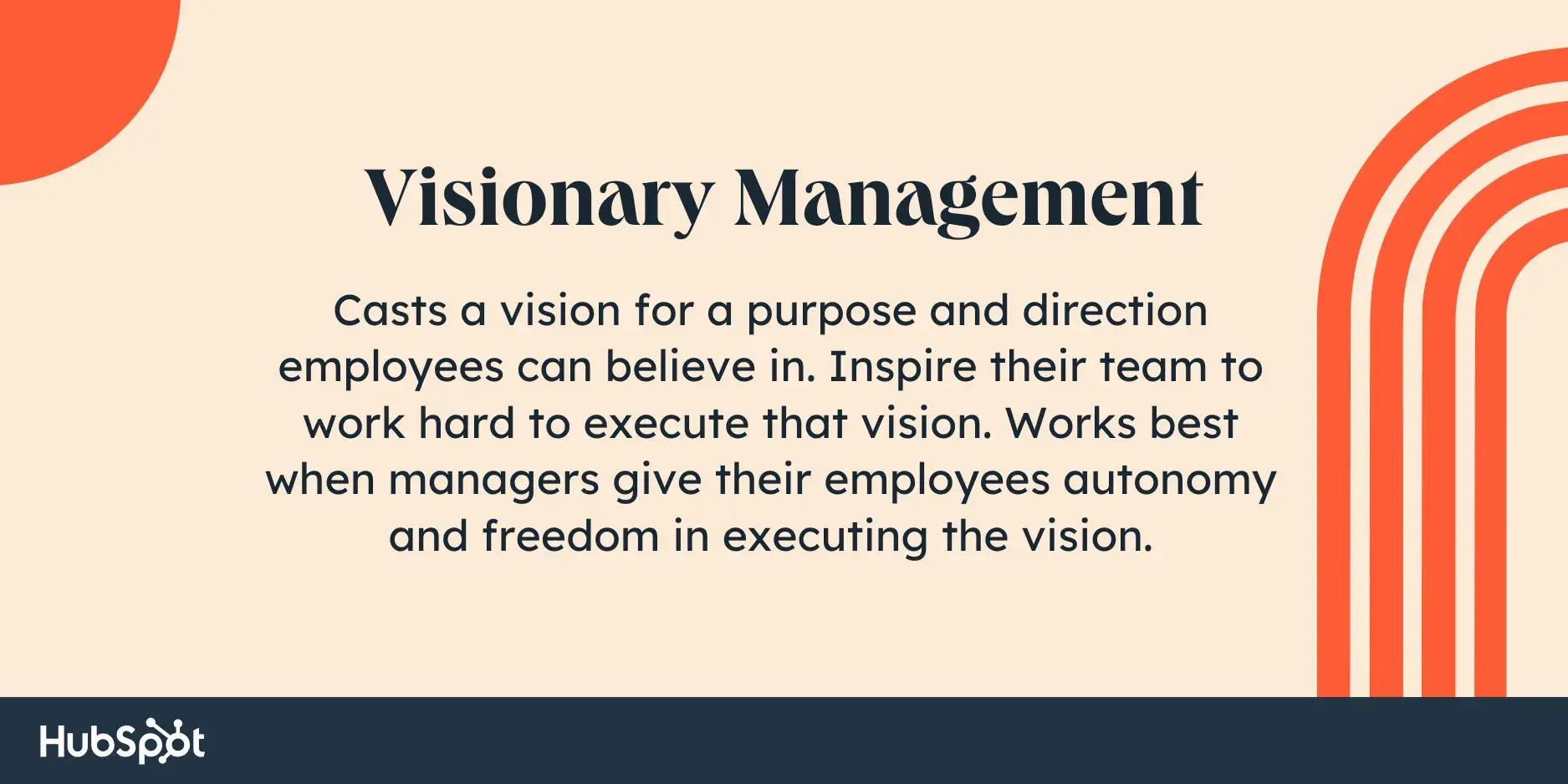 management style, visionary management