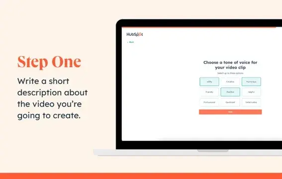 instructions for using hubspot’s clip creator tool for engaging video