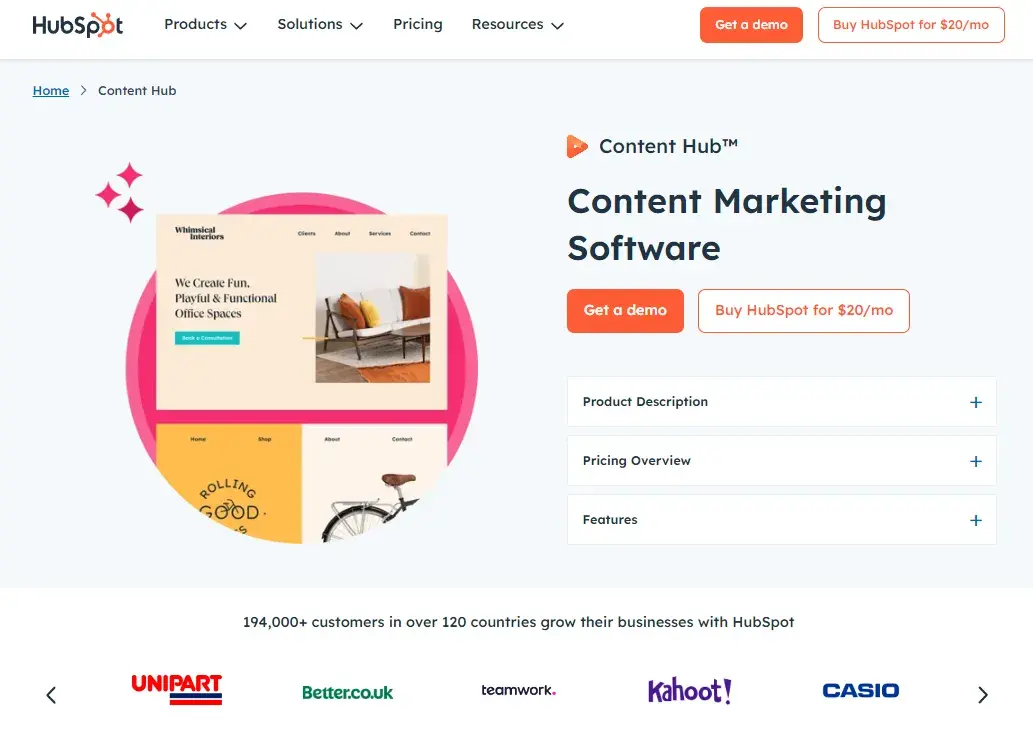 Best blog platform: HubSpot CMS Hub