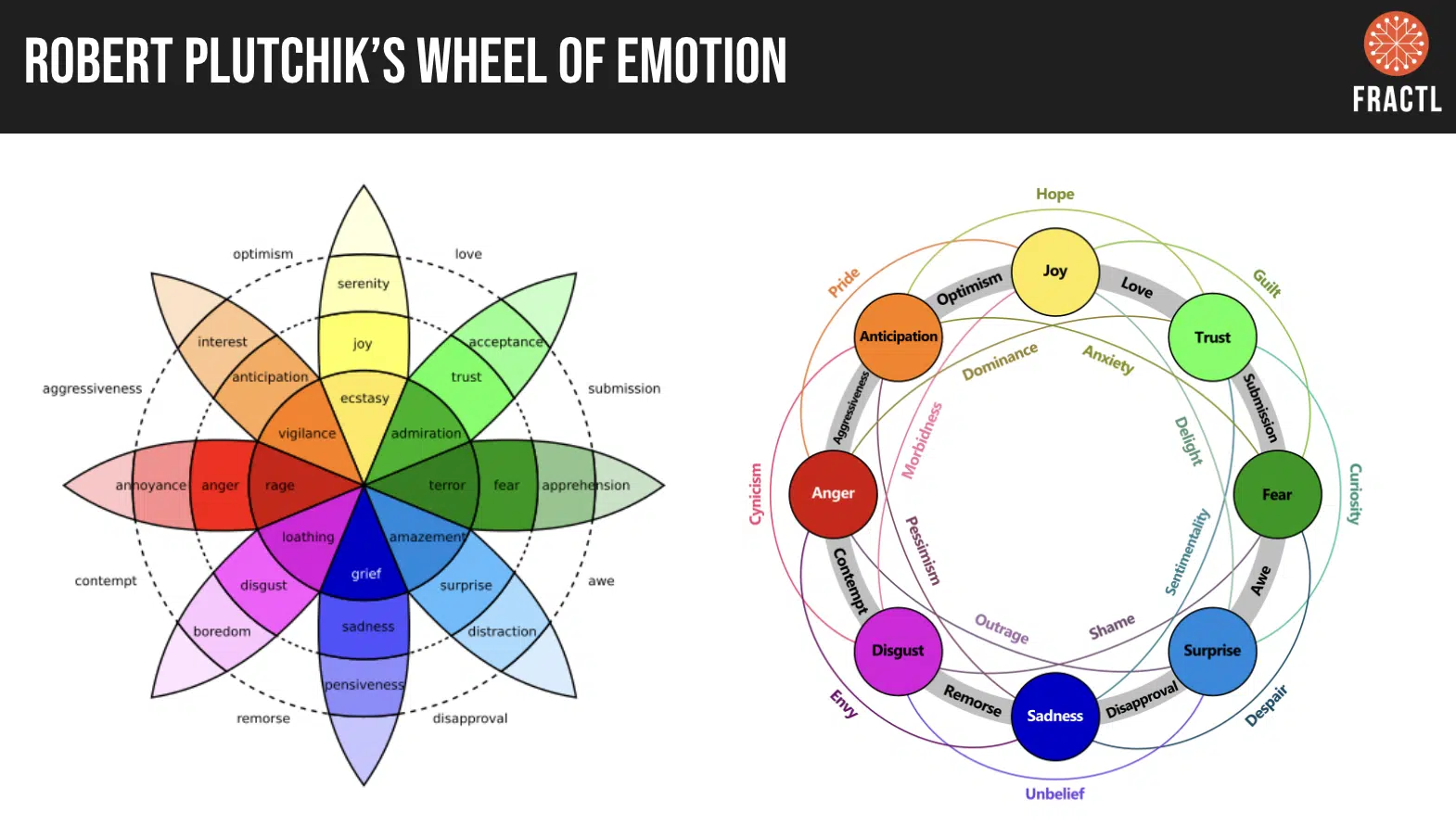 The Wheel of Emotion by Robert Plutchik